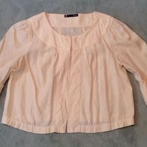 KRISA WOMENS XS WHITE LIGHT TOP JACKET